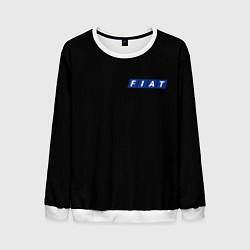 Свитшот мужской FIAT logo auto, цвет: 3D-белый