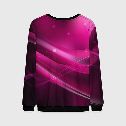 Мужской свитшот Куроми - милый котёнок в капюшоне / 3D-Черный – фото 2