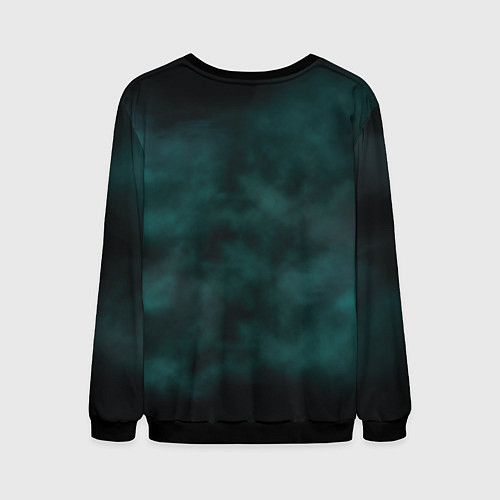 Мужской свитшот  Patronus deer / 3D-Черный – фото 2