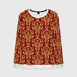 Свитшот мужской Викторианский колорит, цвет: 3D-белый