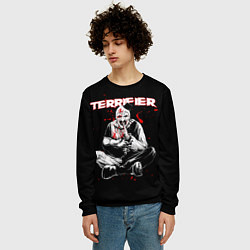 Свитшот мужской Terrifier clown Art, цвет: 3D-черный — фото 2