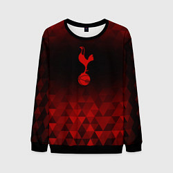 Свитшот мужской Tottenham red poly, цвет: 3D-черный