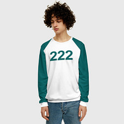 Свитшот мужской Игра в кальмара 222, цвет: 3D-белый — фото 2