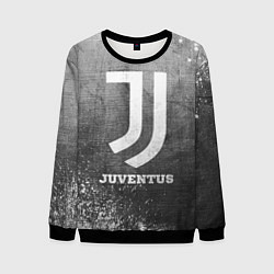 Свитшот мужской Juventus - grey gradient, цвет: 3D-черный