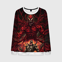 Мужской свитшот Веном в плену Карнажа