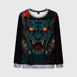 Мужской свитшот Демон химера