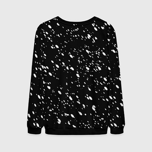 Мужской свитшот Белка в гневе - где подарки / 3D-Черный – фото 2