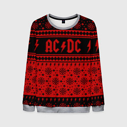 Мужской свитшот ACDC christmas sweater