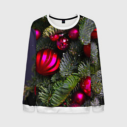 Мужской свитшот Новогоднее украшение ёлки