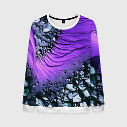 Мужской свитшот Камни и фиолетовая земля