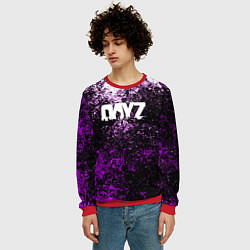 Свитшот мужской Dayz неоновые краски, цвет: 3D-красный — фото 2