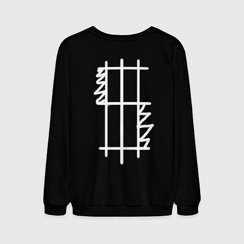 Мужской свитшот In love with Design / 3D-Черный – фото 2