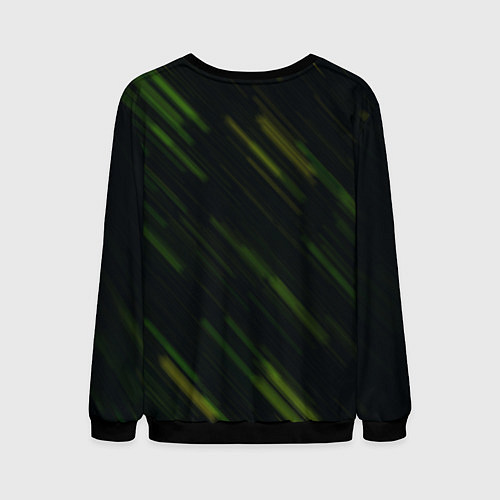 Мужской свитшот Леголас - Властелин колец / 3D-Черный – фото 2