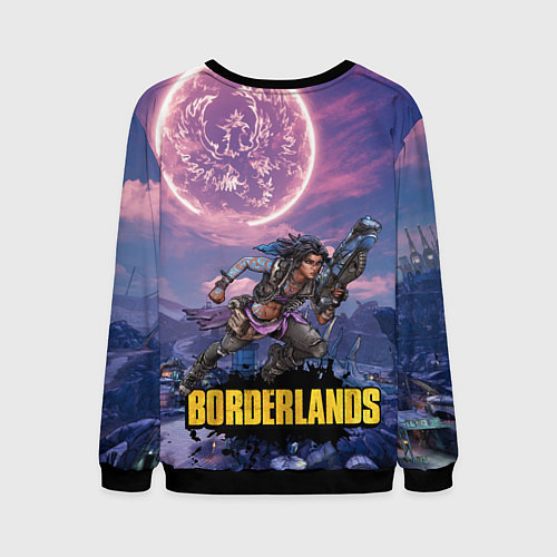 Мужской свитшот Borderlands вооружение / 3D-Черный – фото 2