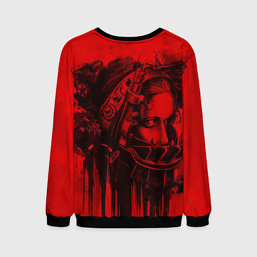 Мужской свитшот Пила Аманда / 3D-Черный – фото 2