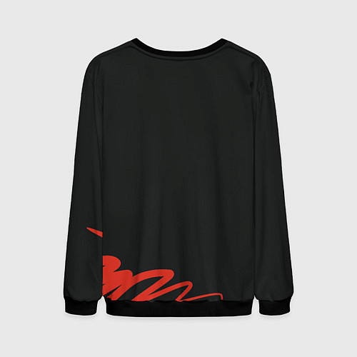 Мужской свитшот Путь жизни / 3D-Черный – фото 2