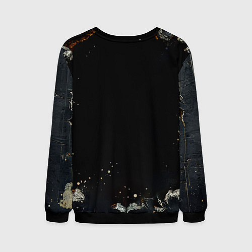 Мужской свитшот Медведь бурый / 3D-Черный – фото 2