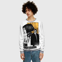 Свитшот мужской Леон - Жан и Натали, цвет: 3D-меланж — фото 2