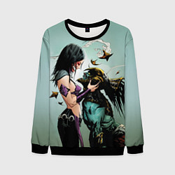 Мужской свитшот Mileena & Kotal Kahn - Mortal Kombat