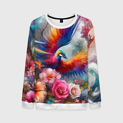 Мужской свитшот Тропическая птица