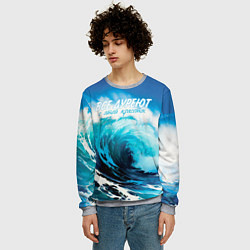 Свитшот мужской Все дуреют с этой красоты, цвет: 3D-меланж — фото 2