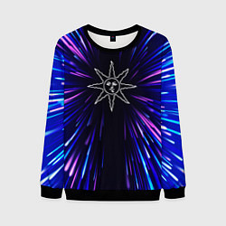 Свитшот мужской Dark Souls neon energy, цвет: 3D-черный