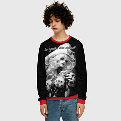 Свитшот мужской Все дуреют с этих пиратов, цвет: 3D-красный — фото 2