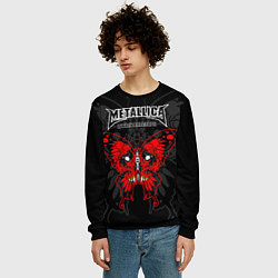 Свитшот мужской Metallica - life in Belgrade, цвет: 3D-черный — фото 2