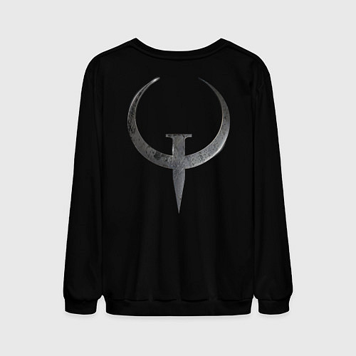 Мужской свитшот Quake Champions - Nyx / 3D-Черный – фото 2