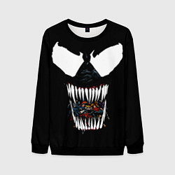 Мужской свитшот Веном жрет