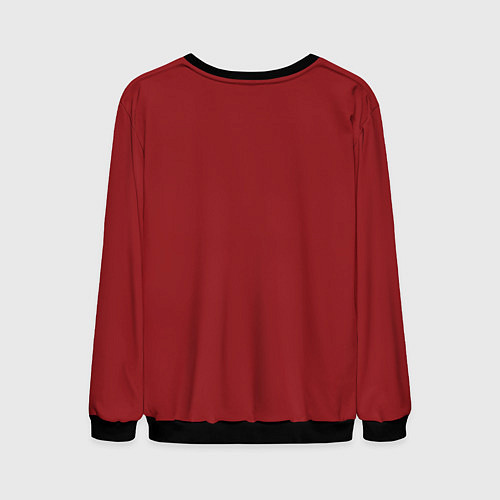 Мужской свитшот Человек паук взгляд супергероя / 3D-Черный – фото 2