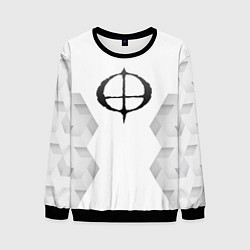 Свитшот мужской Ozzy Osbourne white poly, цвет: 3D-черный