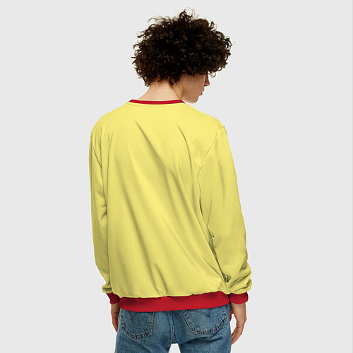 Мужской свитшот BbokAri skzoo / 3D-Красный – фото 4