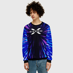 Свитшот мужской Exeed neon energy, цвет: 3D-черный — фото 2