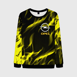Мужской свитшот Opel огненный стиль