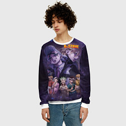 Свитшот мужской Доктор Камень, цвет: 3D-белый — фото 2