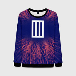 Свитшот мужской Paramore red energy, цвет: 3D-черный