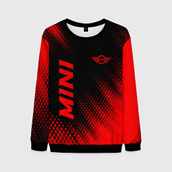 Мужской свитшот Mini - red gradient вертикально