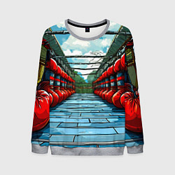 Свитшот мужской Зал Муай Тай, цвет: 3D-меланж