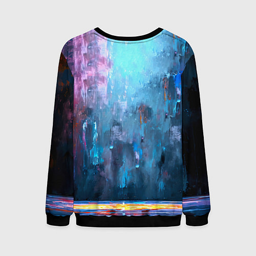 Мужской свитшот Боец джиу-джитсу / 3D-Черный – фото 2