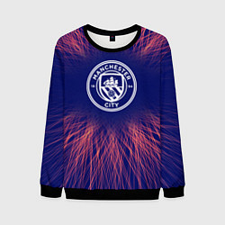 Свитшот мужской Manchester City red energy, цвет: 3D-черный