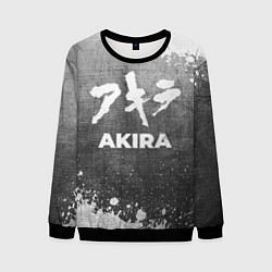 Свитшот мужской Akira - grey gradient, цвет: 3D-черный