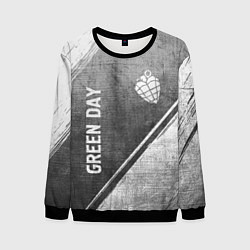 Мужской свитшот Green Day - grey gradient вертикально