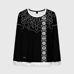 Мужской свитшот Славянские символы традиции народа