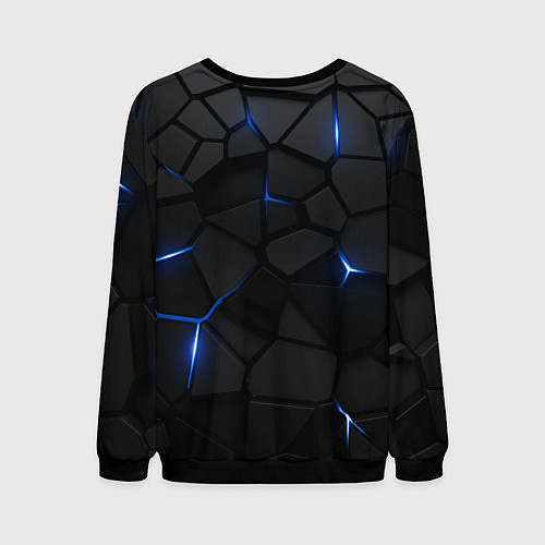 Мужской свитшот Виннипег Джетс - НХЛ хоккей / 3D-Черный – фото 2