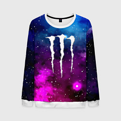 Мужской свитшот Monster energy neon space