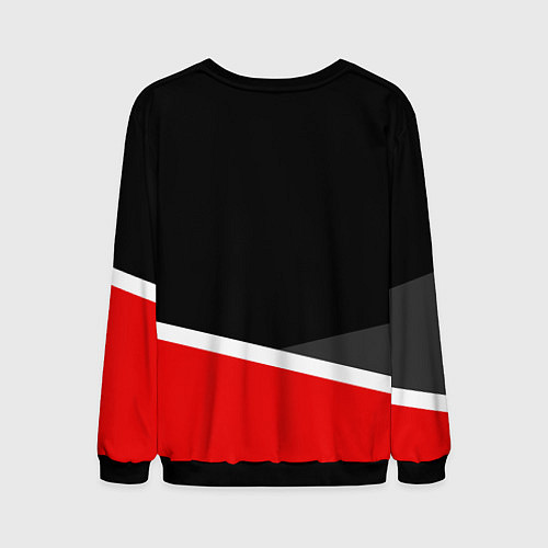 Мужской свитшот Toronto Raptors - basketball / 3D-Черный – фото 2