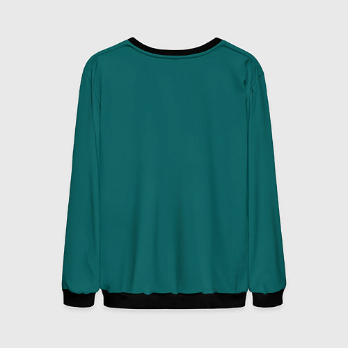 Мужской свитшот Персонаж номер 333 / 3D-Черный – фото 2