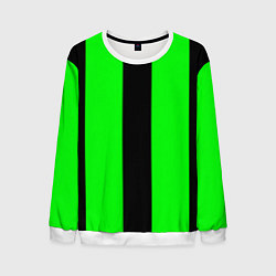 Мужской свитшот Color green black line