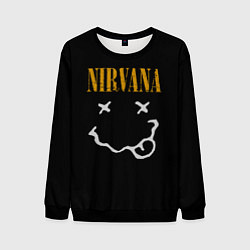 Мужской свитшот Nirvana rock music